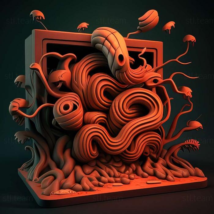 3D модель Гра Worms Revolution Extreme (STL)